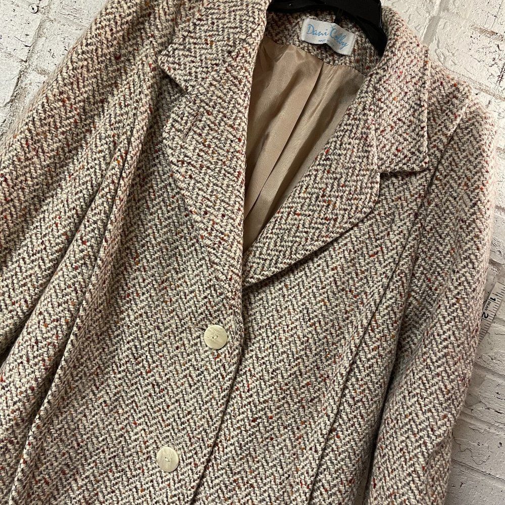 Vintage Dani Colby Wool Winter Jacket Large